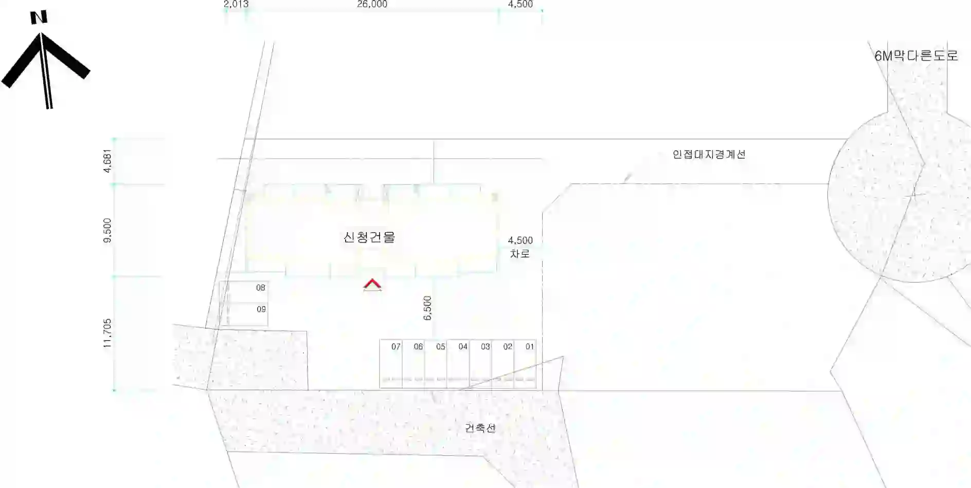 오렌지트리빌리지6차 배치도 이미지